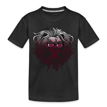 Katar - Kinder Premium Bio T-Shirt - Schwarz - Vorne