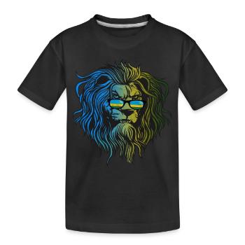 Ruanda - Kinder Premium Bio T-Shirt - Schwarz - Vorne