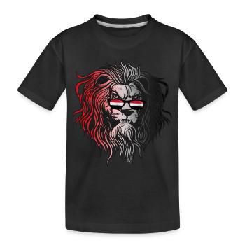 Jemen - Kinder Premium Bio T-Shirt - Schwarz - Vorne