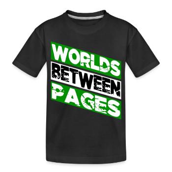 habitudes de lecture cadeau d’anniversaire idée soulagement du stress - T-shirt bio Premium Enfant - noir - Devant