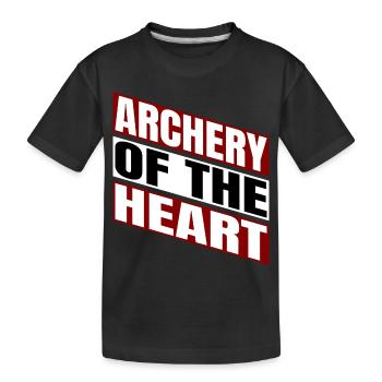 love community gift idea awesome birthday - Kids' Premium Organic T-Shirt - black - Front