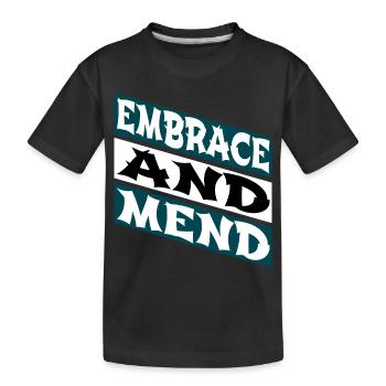humour drôle citation soutien génial - T-shirt bio Premium Enfant - noir - Devant