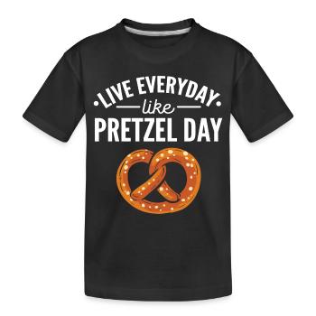 bretzel - T-shirt bio Premium Enfant - noir - Devant