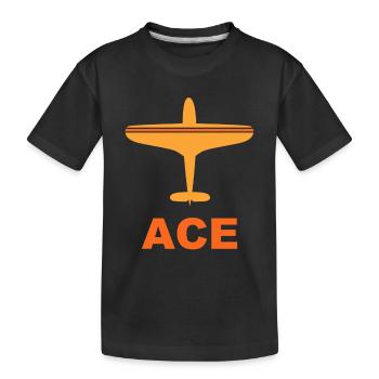Arrecife Airport - Lanzarote - Canary Islands - Kids' Premium Organic T-Shirt - black - Front