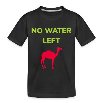 Animal lover and climate activist - Kids' Premium Organic T-Shirt - black - Front