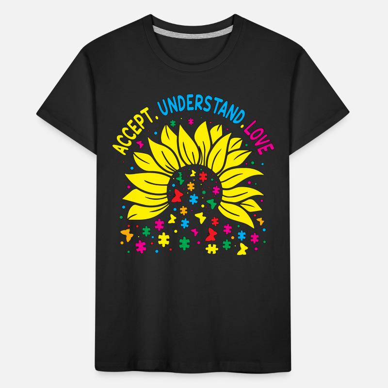 Sensibilisation à l’autisme T-shirt bio Premium Enfant