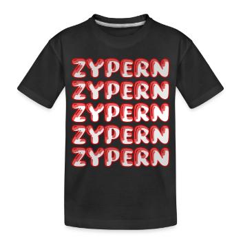 Zypern als Reise - Kinder Premium Bio T-Shirt - Schwarz - Vorne