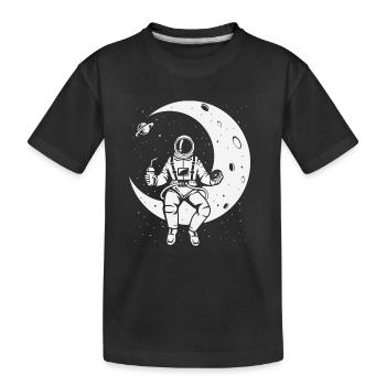 Faites une pause (W) - T-shirt bio Premium Enfant - noir - Devant