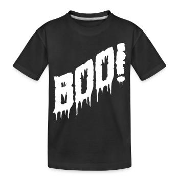 Costume d'Halloween Boo. - T-shirt bio Premium Enfant - noir - Devant