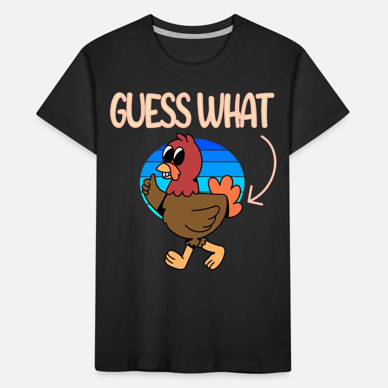 Devinez quel poulet T-shirt bio Premium Enfant