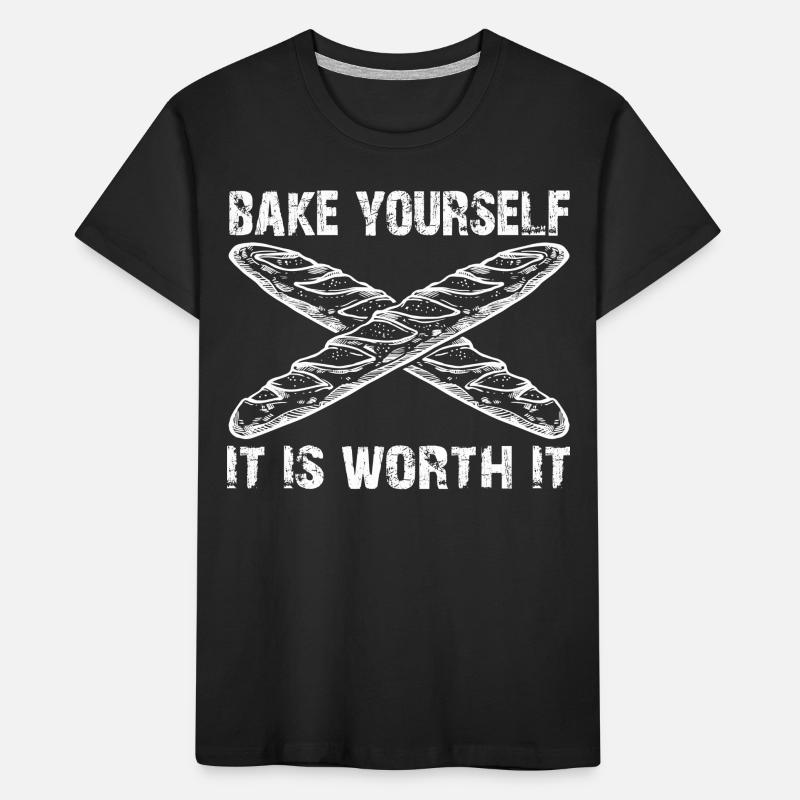 It's worth baking yourself Kids' Premium Organic T-Shirt