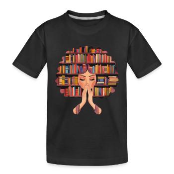 Afro-Américains Afrique - T-shirt bio Premium Enfant - noir - Devant