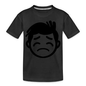 fatigue - T-shirt bio Premium Enfant - noir - Devant