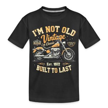 1972 Cadeau 1972 vintage 1972 limited edition 1972 - Kinder Premium Bio T-Shirt - Schwarz - Vorne
