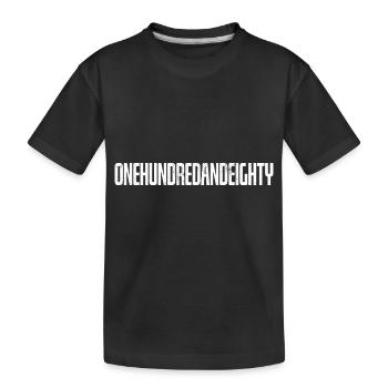Cent quatre-vingts fléchettes Darts Darts Darts Player - T-shirt bio Premium Enfant - noir - Devant