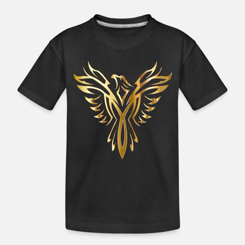 Phoenix Phoenix - Kids' Premium Organic T-Shirt - black