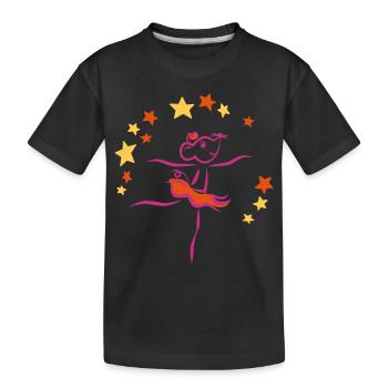 Tanzmaus | Danse T-shirt - T-shirt bio Premium Enfant - noir - Devant