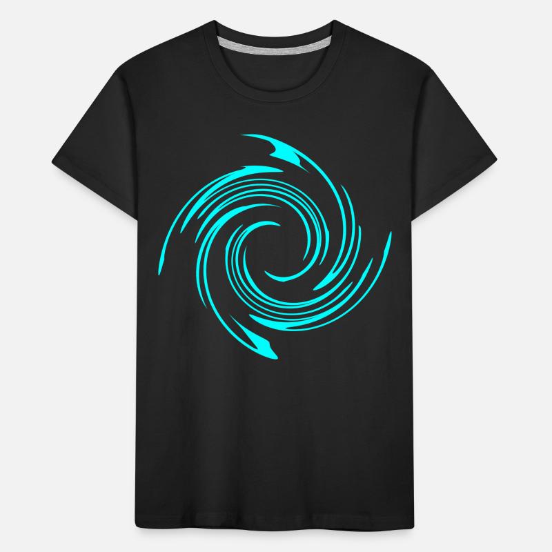 Whirling Spiral Kringel Pattern Shirt Gift Idea Kids' Premium Organic T-Shirt
