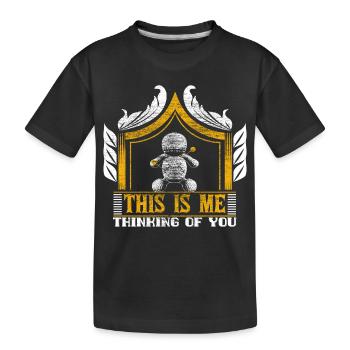 Voodoo Magic Spell Cadeau - T-shirt bio Premium Enfant - noir - Devant