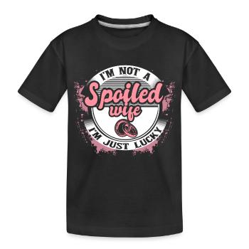 Marriage Marriage Wedding - Kids' Premium Organic T-Shirt - black - Front