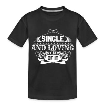 Idée cadeau du Parti de l’indépendance unique - T-shirt bio Premium Enfant - noir - Devant