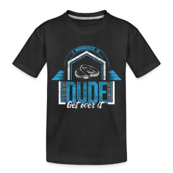 Mariage gay Relation Gay Idée cadeau - T-shirt bio Premium Enfant - noir - Devant
