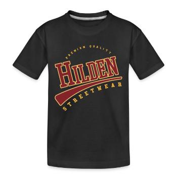 Hilden, Allemagne, Style collège lycée - T-shirt bio Premium Enfant - noir - Devant