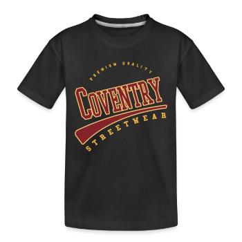 Coventry Angleterre UK University College Style - T-shirt bio Premium Enfant - noir - Devant
