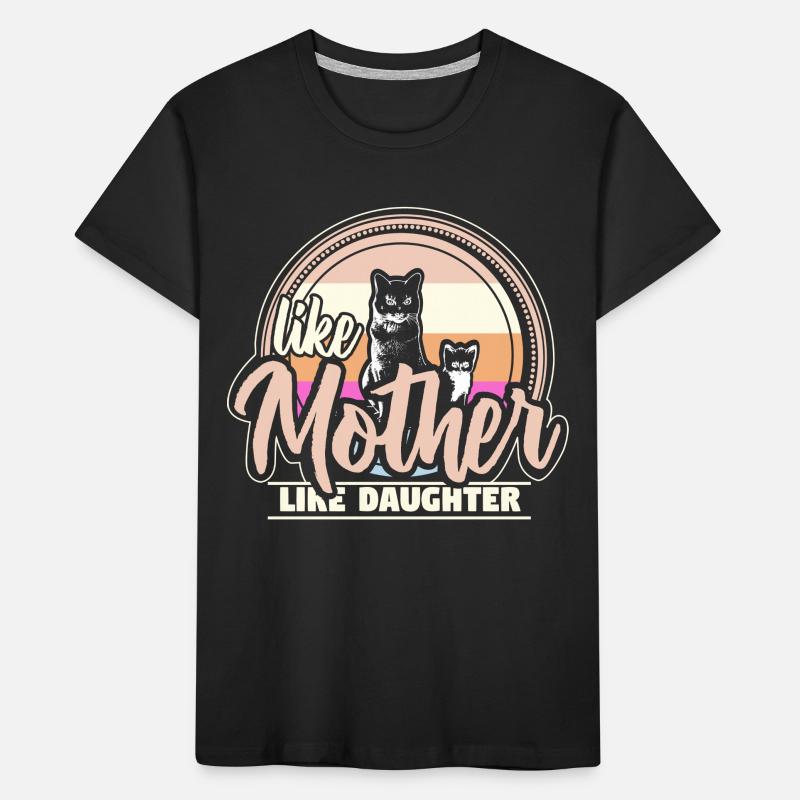 Mutter Tochter Muttertag Zusammenhalt Geschenk Kinder Premium Bio T-Shirt