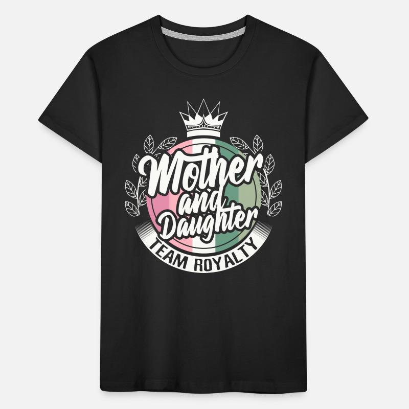 Mutter Tochter Freunde Eltern Kinder Premium Bio T-Shirt