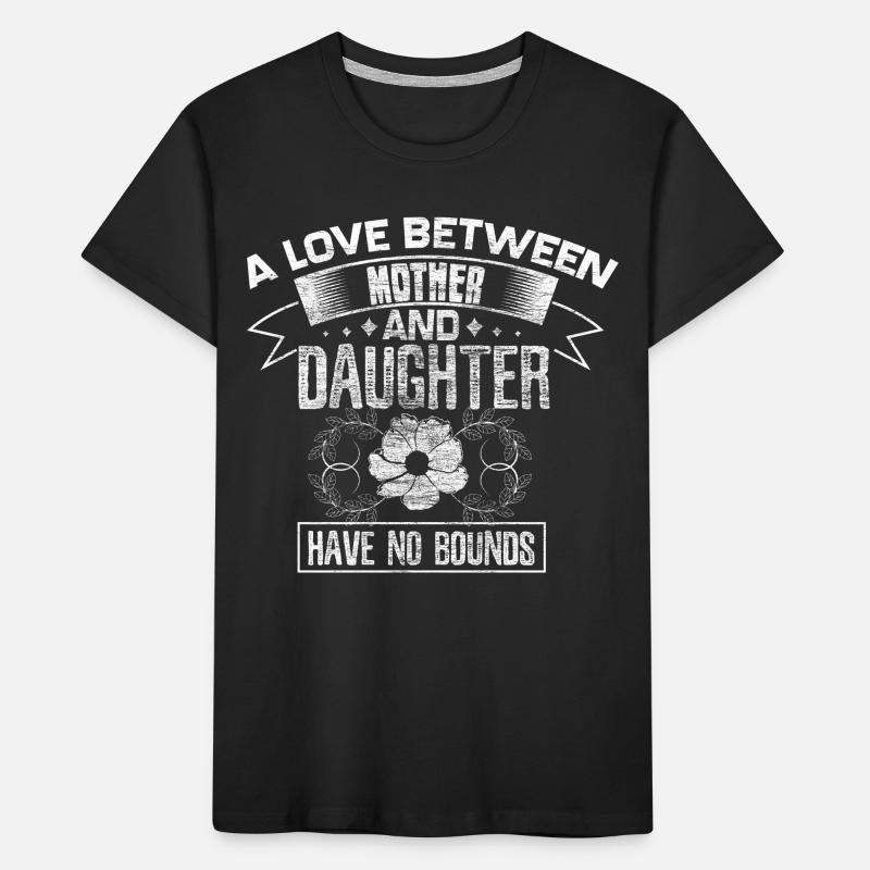 Mutter und Tochter Geschenkidee Kinder Premium Bio T-Shirt