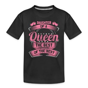 Idée cadeau fille fille - T-shirt bio Premium Enfant - noir - Devant