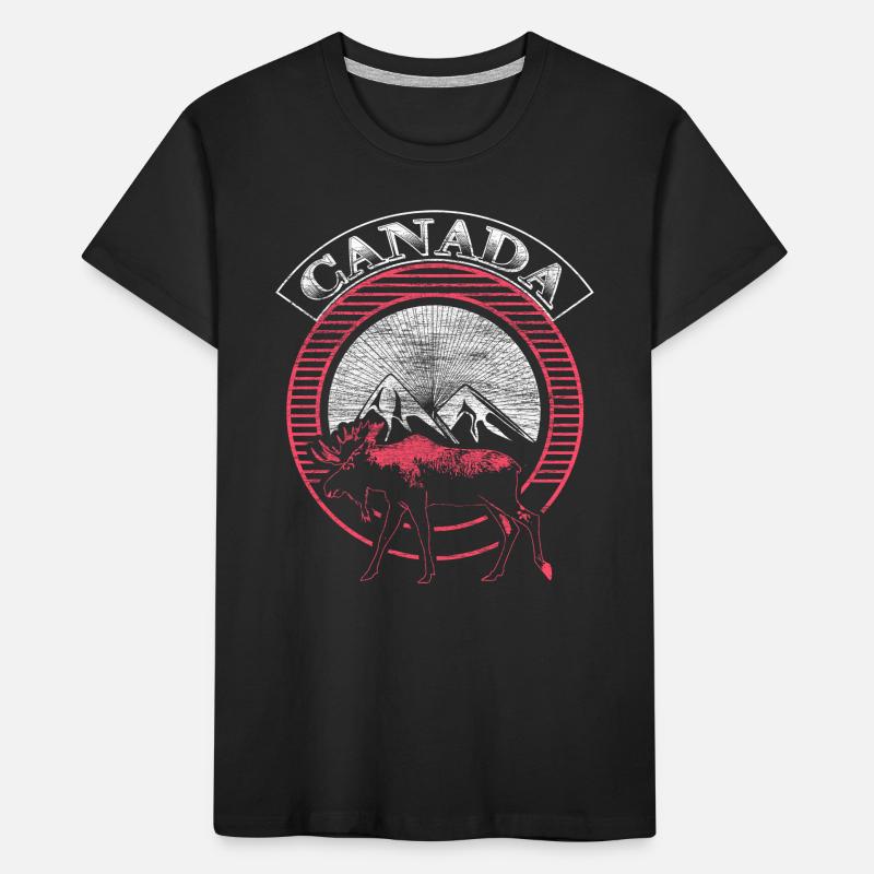 Canada Maple Origin Gift Kids' Premium Organic T-Shirt