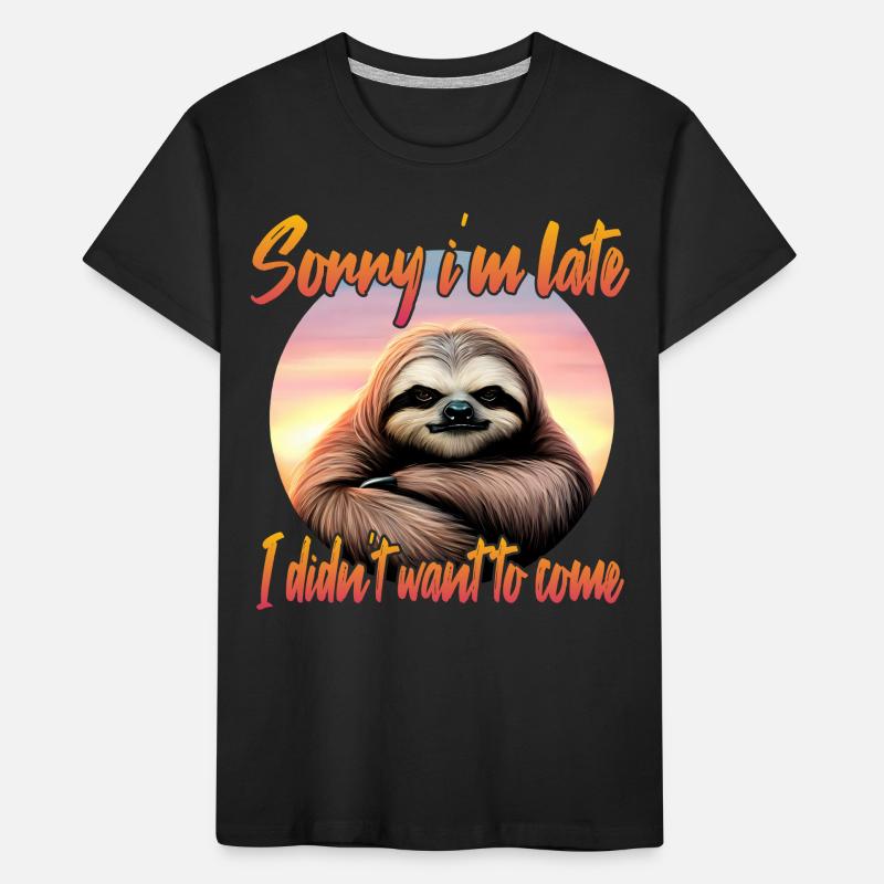 Grim sloth Kids' Premium Organic T-Shirt