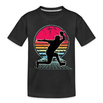 Ping-pong - T-shirt bio Premium Enfant - noir - Devant