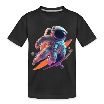 Astronaute - T-shirt bio Premium Enfant - noir - Devant