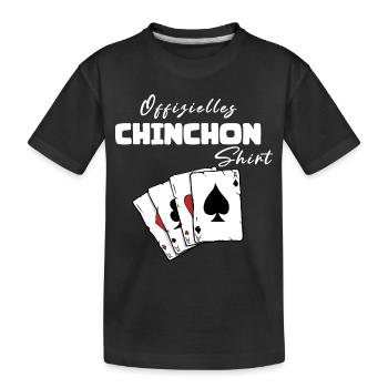 Chinchon Chemise Officielle - T-shirt bio Premium Enfant - noir - Devant