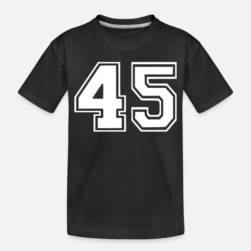 45 - T-shirt bio Premium Enfant - noir