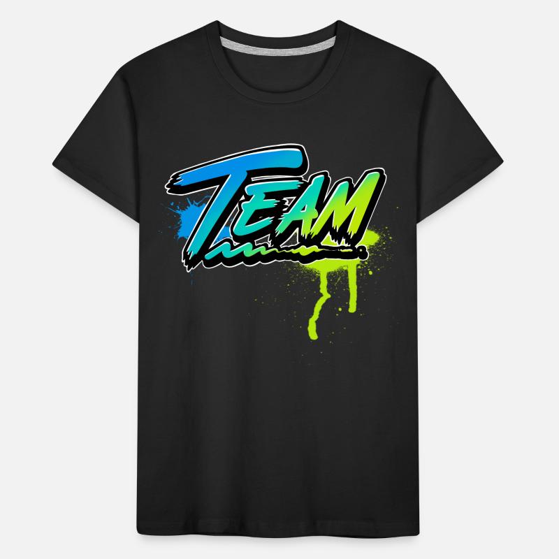 équipe T-shirt bio Premium Enfant