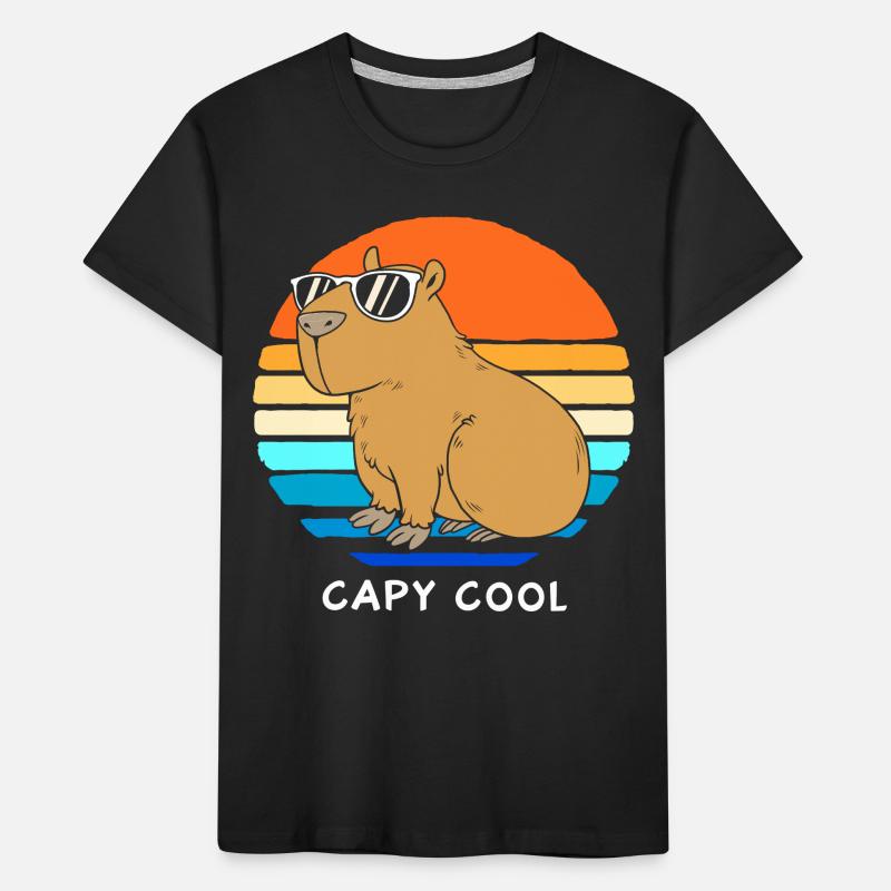 Capybara Capibara Kinder Premium Bio T-Shirt