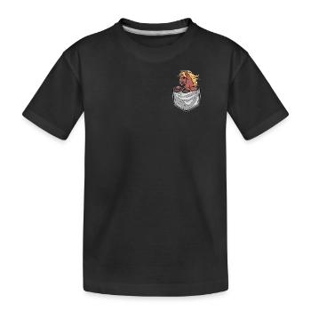 Chevaux islandais Cheval Amour Chevaux Fan de chevaux - T-shirt bio Premium Enfant - noir - Devant
