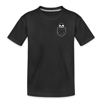 Pingouin - T-shirt bio Premium Enfant - noir - Devant