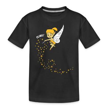 Fee (négatif) - T-shirt bio Premium Enfant - noir - Devant