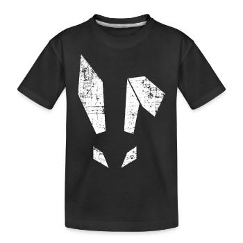 Cool Girls & Guys Easter Bunny Party Design - T-shirt bio Premium Enfant - noir - Devant