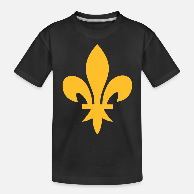 Fleur de lys - T-shirt bio Premium Enfant - noir