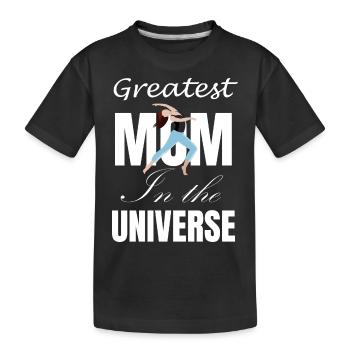 Danse Musique de danse - T-shirt bio Premium Enfant - noir - Devant