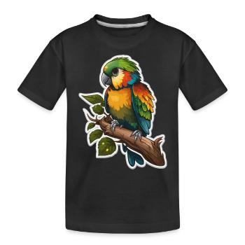 Beauté audacieuse - T-shirt bio Premium Enfant - noir - Devant