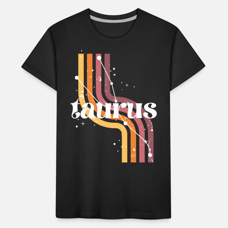 Taurus retro horoscope Kids' Premium Organic T-Shirt