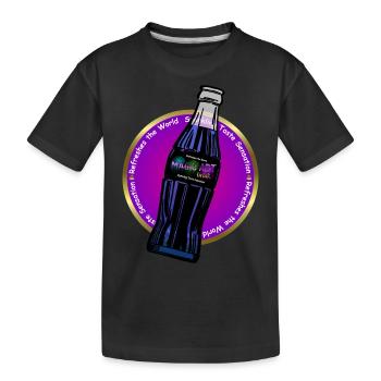 Magic Art Drink - Kinder Premium Bio T-Shirt - Schwarz - Vorne