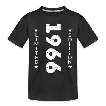 1966 LIMITED EDITION - Kids' Premium Organic T-Shirt - black - Front